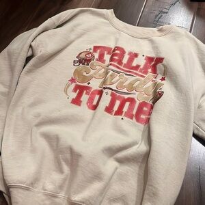 Talk purdy to me sweater